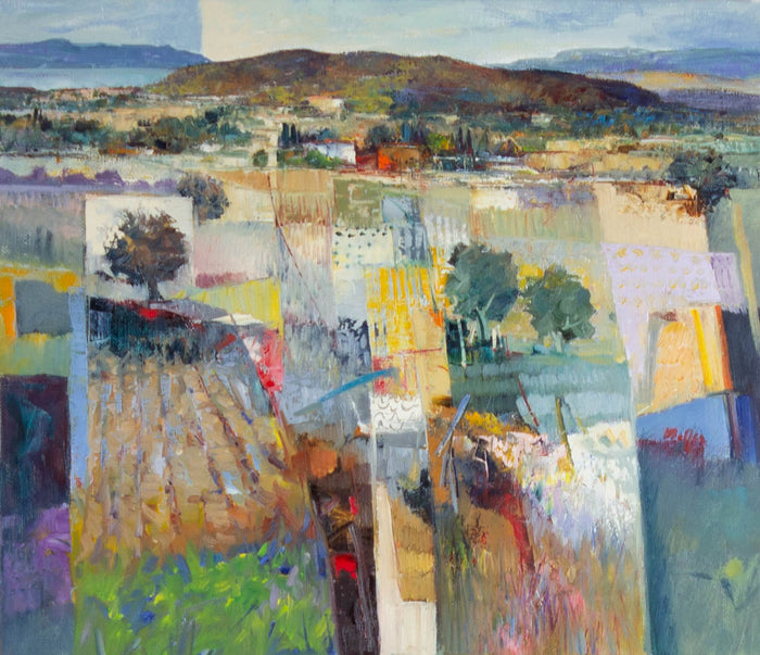 Mario Malfer, Vista sul Lago di Garda – charakteristisches Werk des Künstlers