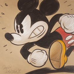 Ulrich Schröder, Mickey (koloriert) – charakteristisches Werk des Künstlers