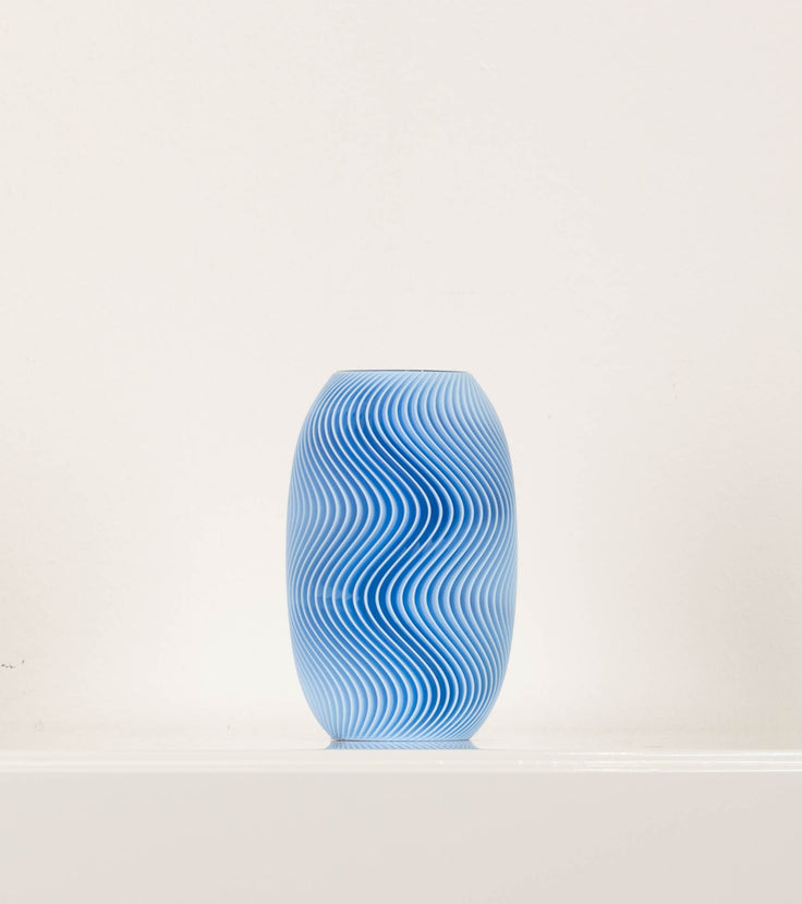 Vase Bolo Blau