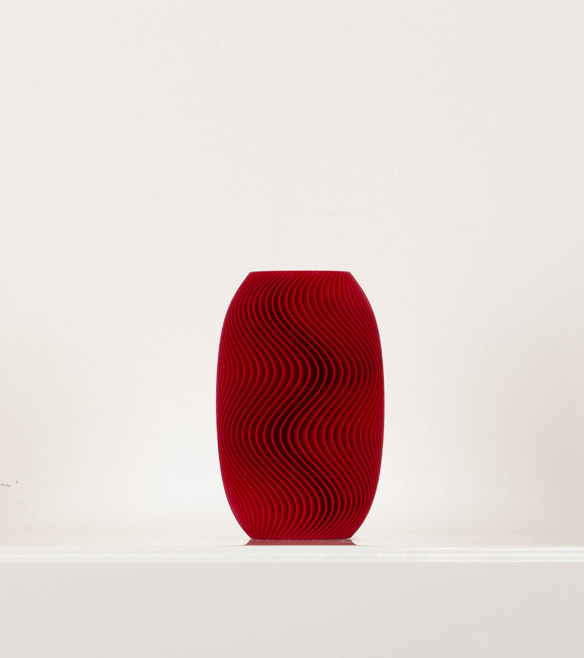 Vase Bolo Bordeaux