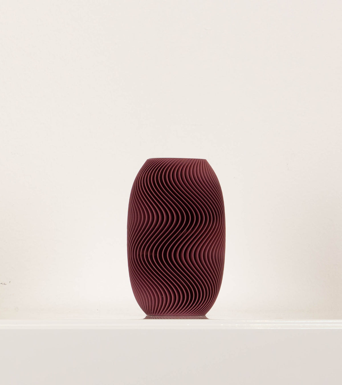Vase Bolo Burgundy