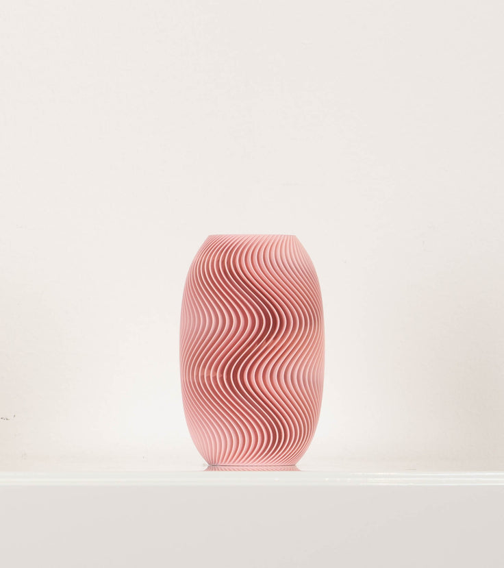 Vase Bolo Rosa