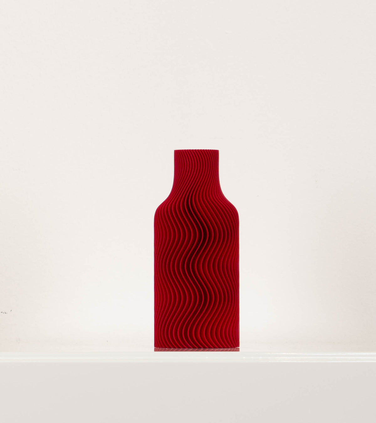 Vase Botella Bordeaux