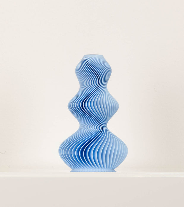 Vase Fluido Blau