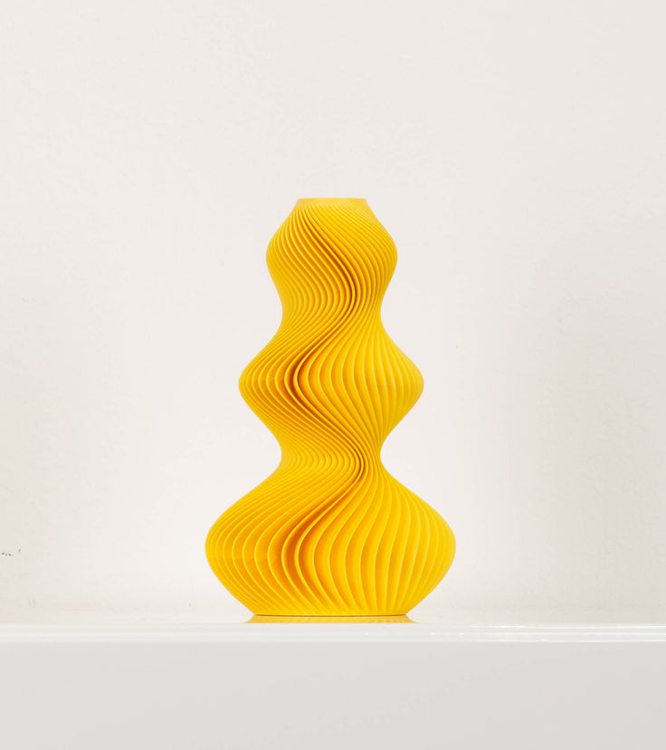 Vase Fluido Gelb
