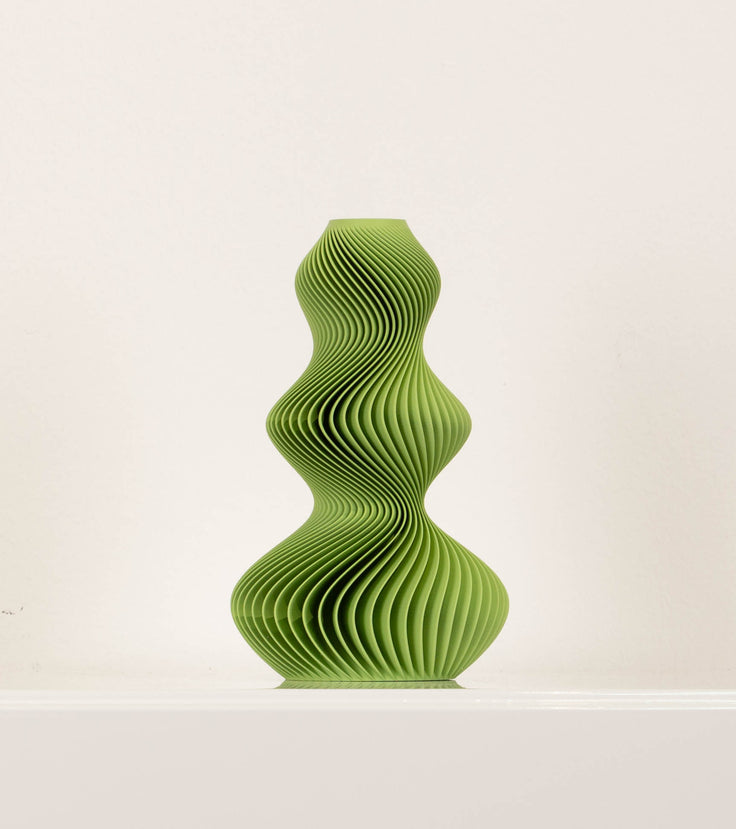 Vase Fluido Grün