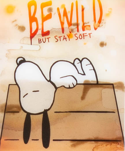 Jörg Döring, Be wild – Mixed Media, handsigniert und limitiert, 25 × 30 cm