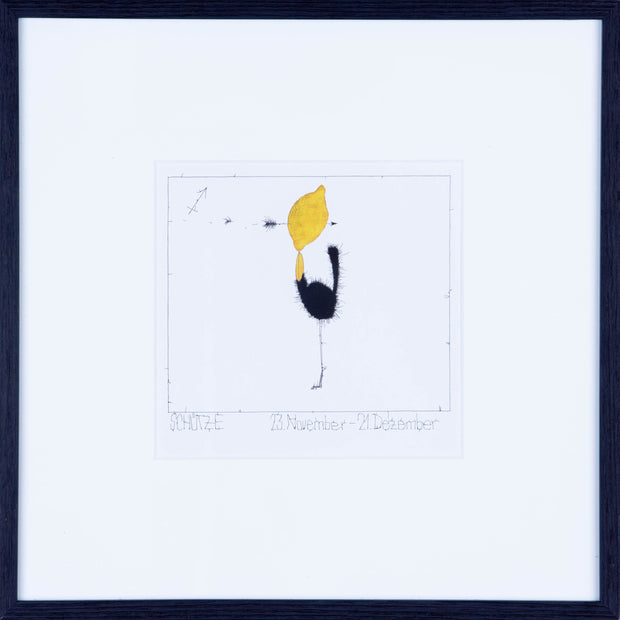 Sternzeichen Schütze, Kunstdruck von Michael Ferner