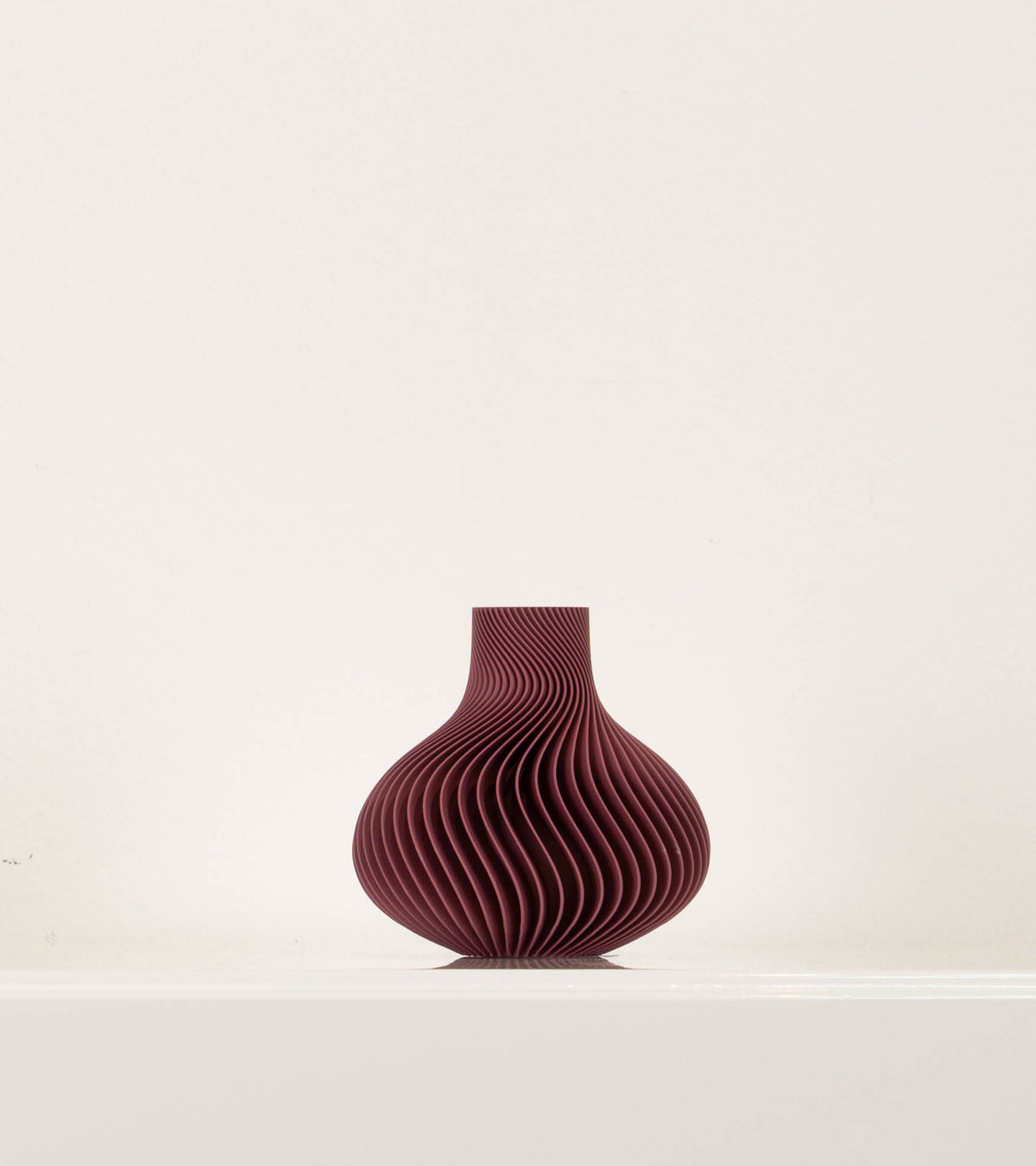 Vase Susurro Burgundy