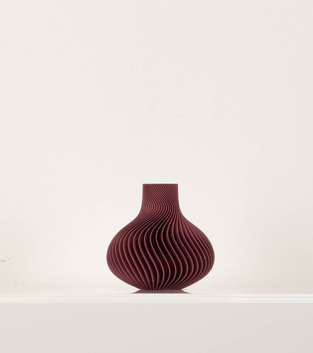 Vase Susurro Burgundy