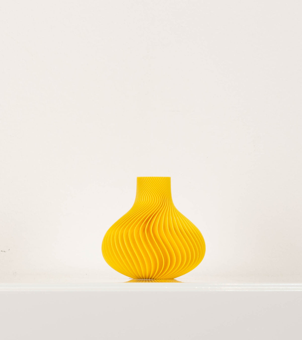 Vase Susurro Gelb