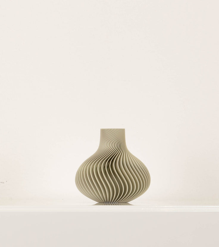 Vase Susurro Khaki