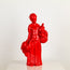Gänseliesel in Rot – Figur aus Kunststoff mit UV-Schutzlack, ca. 40 cm hoch, Göttinger Wahrzeichen