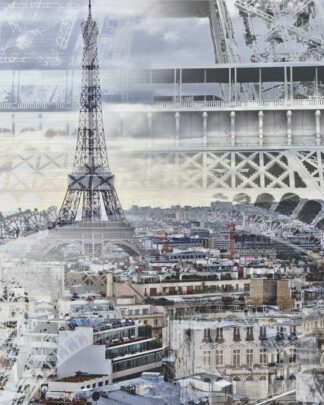 Paris - Direction Eiffel - Metal Cities