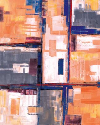 Bleu Et Orange
